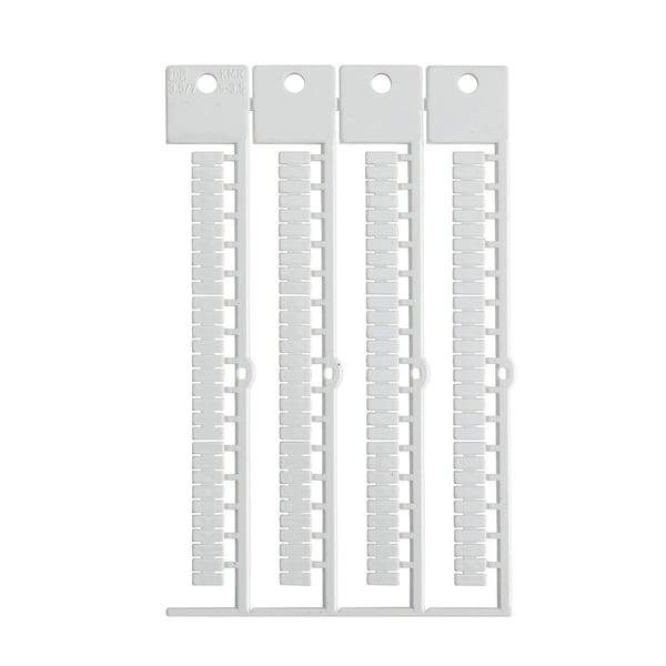 Terminal Block Tag Polycarbonate 8.00 mm H x 4.00 mm W Box of 1200 Pieces, 1200PK